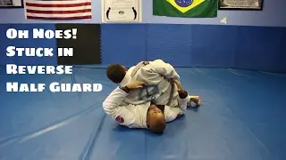 Kneeshield Sequence (3 of 4) - Hip Bump Sweep Against Reverse Half Guard