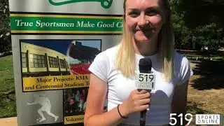 Erin Mitchell earns a $1000 scholarship from the Kitchener Sports Association