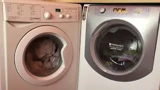 WASH RACE - Indesit/hotpoint Cotton standard 50 - Half load (PART 2/2)