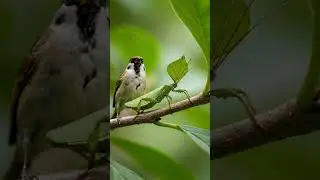 Leaf insect tiptoes along branch like mini ninja. #wildlife #tinyanimals #rainforest #jungletales