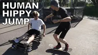 Human 360 Flip Hippy Jump