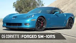 C6 Corvette Z06 on Apex SM-10RS Forged Wheels