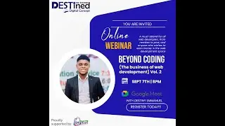 BEYOND CODING - The business of Web development Vol. 2 (LIVE WEBINAR)