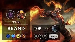 Brand Top vs Maokai - EUW Master Patch 9.24