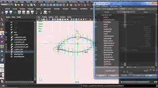 MAYA TUTORIAL:  Cartoon eyeLid rigging PT2B