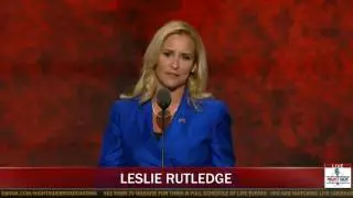 Leslie Rutledge Full Speech at Republican National Convention (7-19-16)
