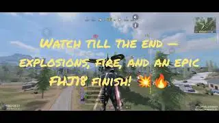 6 Kills with AK117 Grim Ending + FHJ18 Igniter Class | Crazy Blast & Final Sniper-Style Finish 🔥