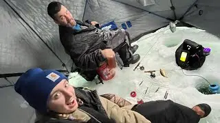 FISHLAKE WASHINGTON ICE-FISHING W CAPT. GREG