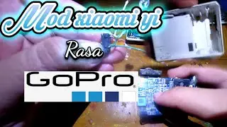 Tutorial Mod Yi Cam Rasa GoPro | Pasang Female Jack 3.5 Buat Mic External | Hasilnya Suara Jernih