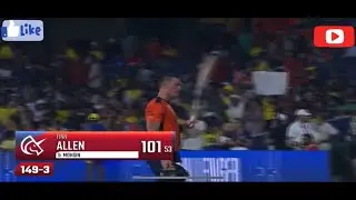 Finn Allen brilliant batting hit 101 runs in 53 balls | MLC league