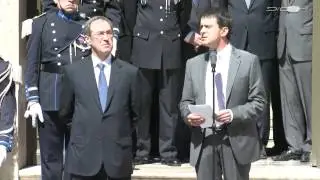 Passation de pouvoirs entre Claude Guéant et Manuel Valls