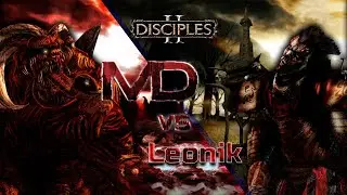 Disciples 2 PVP M.D. vs Leonik.  King Size 72x72
