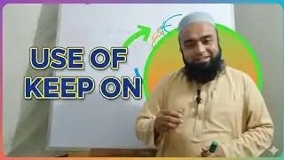 Easy English Class | Use of Keep On  By Sir Munir Jilani #EasyEnglish#EnglishClass#LearnEnglish