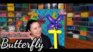 How to make Balloon Butterfly | Basic Balloon Twisting | #BorderBalloons#3