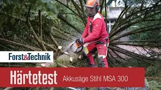 H&auml;rtetest f&uuml;r die Akkus&auml;ge Stihl MSA300