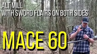Mace 60 - alternating sword grip mill with sword flairs on both inside and outside.