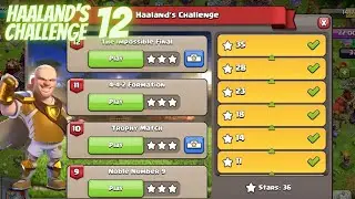 Easy 3 star ⚽ Haaland's challenge The Impossible Final ll clash of clan
