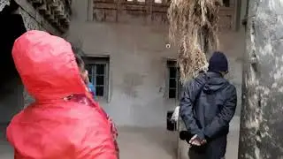 Inside the Khangsar palace,Gispa
