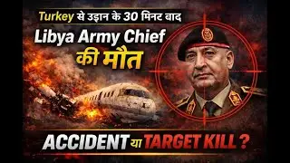 Turkey से उड़ान के 30 मिनट बाद Libya Army Chief की मौत | Accident या Target Kill?