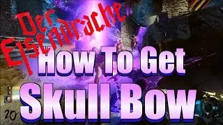 BO3 Zombies - How To Get The Skull Bow And Arrow Tutorial (Purple Bow Guide)