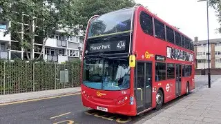 FRV - Go-Ahead London - ADL Enviro 400 - SN11 BUV E161 - 474 Canning Town - Manor Park Station