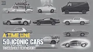Timeline of the Most Iconic Cars in Film History