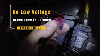No Low Voltage: Blown Fuse In Furnace