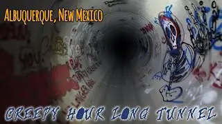 The Long Creepy Tunnel in Albuquerque, New Mexico