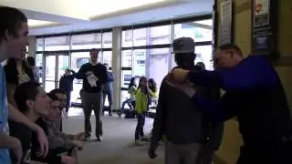 Seattle Magician Joe Black's Grad party Strolling magic