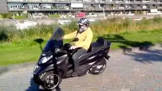 Piaggio ie 500 MP3 - My First Test Drive!