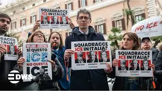 BREAKING: Protesters Rally in Milan Against U.S. ICE Presence at Olympics | AC15