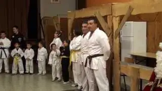 Saint-Nicolas au jikente kenpo ryu d'Eugies!