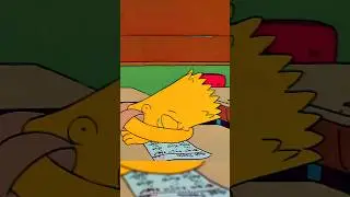 Is Bart really a failure? Bart Sad Moment 😔 #simpsons #shorts