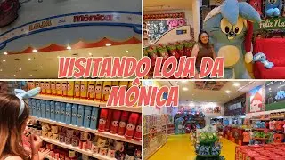 VISITANDO LOJA DA MÔNICA