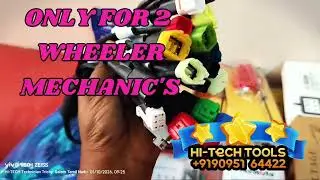 HI-TECH TOOLS ONLY FOR TWO WHEELER BS6 MECHANIC'S 
