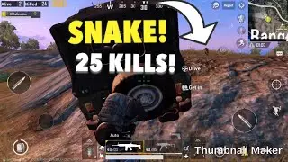 25 KILL WIN SOLO SQUAD POCHINKI!! | PUBG Mobile | AlphaWolf