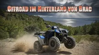 Offroad in Kroatien - mit der Polaris Scrambler im Hinterland der Insel Brac