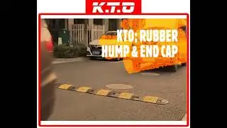 BLACK YELLOW RUBBER HUMP MIDDLE & END CAP