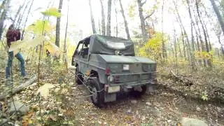 Volvo TGB1111 climbing hill GoPro HD