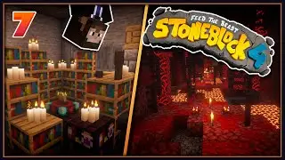 We were thrilled with APOTHEOSIS and made it to the NETHER! | StoneBlock 4 - #7