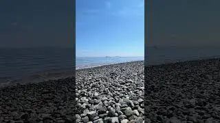 Three minutes of Sea - 18 May 2025 #penarth #sea #waves #beach #vlog