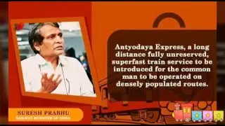 20 Key Points About Railway Budget 2016