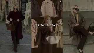 FALL TRENDS | TRENCH COATS ft. Arket, H&M etc. | Part 3 