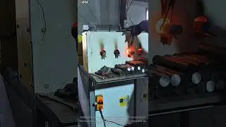 How a Driveshaft Is Forged from Red-Hot Steel 🔥⚙️
