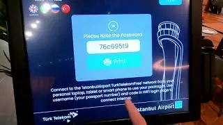 How to get free wifi at Istanbul Airport