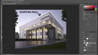 Text Perspective Warp In Adobe Photoshop Tutorial For Beginners l Text Effect