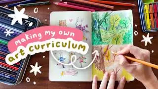 Creating my own art curriculum for the year
