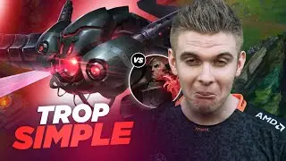 RHOBALAS : SOLOQ SMURF | TROP SIMPLE - VEL'KOZ VS SWAIN | LOL FR