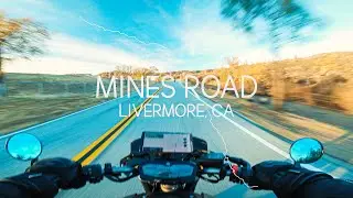 Mines Road | Livermore, California | Yamaha FZ-07 | MT-07 | Akrapovic | [4K]