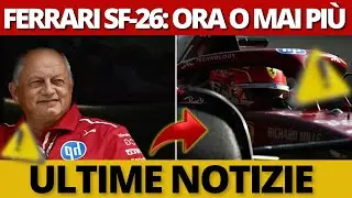 ESCLUSIVO: SF-26! Ferrari RIVELA NOME e DATA di lancio della vettura che CAMBIER&Agrave; la F1